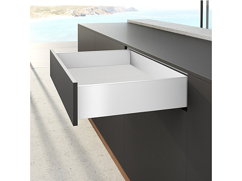 AvanTech YOU, ящик 139х550 мм, на направляющих Actro YOU Silent System, белый