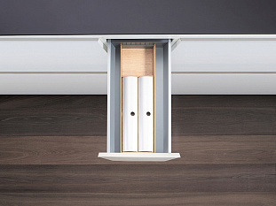 Лоток для ящика ФайнЛайн 300 мм/500 мм + держатель для фольги, ясень светлый, ROCKENHAUSEN, Art. 2373770378, Kessebohmer