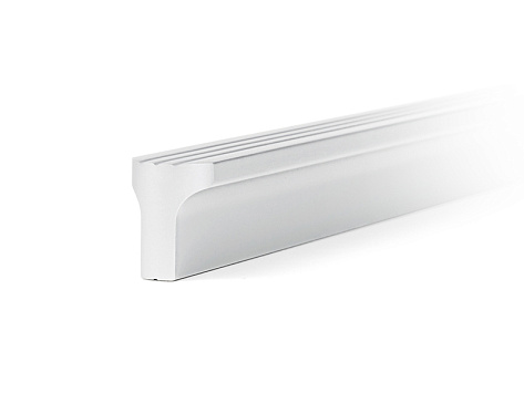 Ручка мебельная, накладная SHELL RS064SC.4/192, 192 мм, сатиновый хром, Boyard