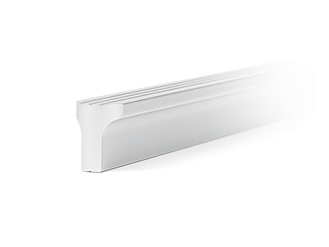 Ручка мебельная, накладная SHELL RS064SC.4/128, 128 мм, сатиновый хром, Boyard