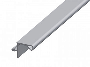 Ручка-профиль, Gola для верхних модулей, 4,0 м, для 16мм ДСП, серебро, Россия