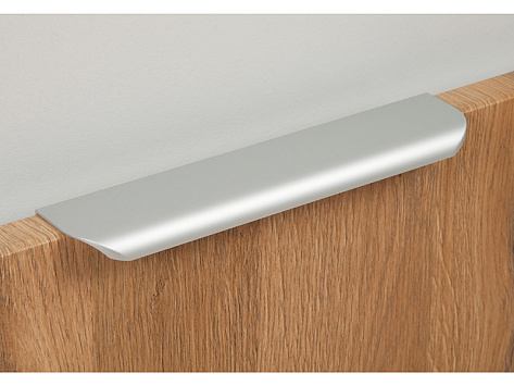 Ручка мебельная, торцевая MONTE RT110SC.1/160/200, 160 / 200 мм, сатиновый хром, Boyard