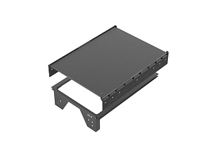Рама системы сбора мусора InnoTech Pull, NL470, KB450, сталь, антрацит, Art. 9279411, Hettich