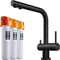Комплект смеситель Nagano-GB + фильтр Pure drop Lite