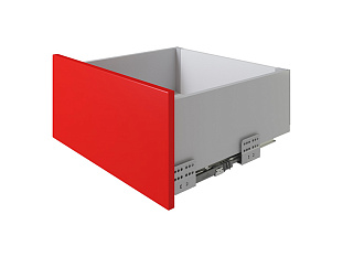 Комплект ящика  с прямыми боковинами СТАРТ push to open высокий, 167мм, серый, SB30GR.1/500, Boyard