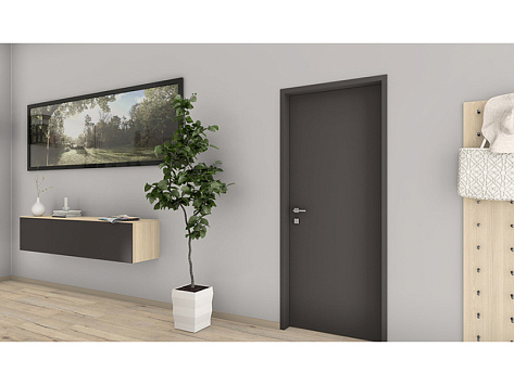 ЛДСП 2800x2070x10 Чёрный графит (древесина) U961 ST19, Гр.7, Egger