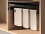 Конеро Комплект Мешок для белья на раме WхD 960-1020x450, мешок широкий 1 шт; мешок узкий 2 шт, черный Art. 5496987021, Kessebohmer