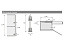 Бутылочница для верхней базы, Cargo IQ plus, выдвижной элемент для навесного шкафа, серебристый Art. 9066486, Hettich