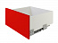 Комплект ящика  с прямыми боковинами СТАРТ push to open высокий, белый, SB30W.1/500, Boyard