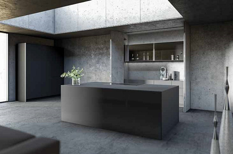 WingLine 230 правая дв.(створка H до 3000 мм/L400-600мм/до 20-25кг), ходовой профиль 2400 черный, Sensys никелированные