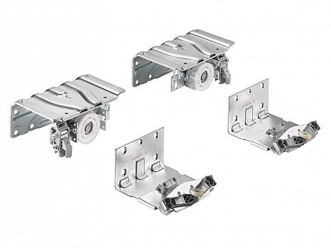 Ком-кт фурн. TopLine XL для передней двери, EB33 (до 22мм) Art. 9183613, Hettich