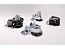 Опора мебельная INTEGRATO TECH A, с предустановленными саморезами, регулировка 20 мм
