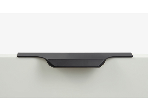 Ручка мебельная, торцевая TERA RT111BL.1/96/150, 96 / 150 мм, черный, Boyard