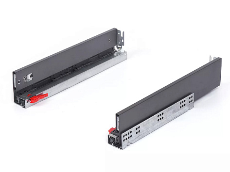 Комплект ящика FLOWBOX с доводчиком H256 500 Антрацит, Samet (индивид. упак.)