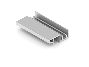Aristo Slim line Рамка верхняя узкая серебро матовое 2,7 AV0588.VP540.SLMAN.CJ/2