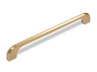 Ручка мебельная, скоба JETLINE RS219SG.4/224, 224мм, сатиновое золото, Boyard