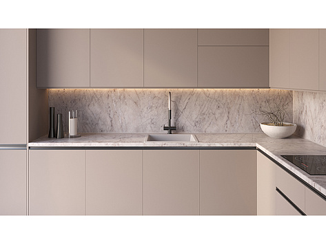 Столешница 4200х600х40 Silivri 8135/Bst (1п/5), e1, Slotex