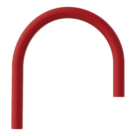 Гибкий шланг к смесителю Kanto Omoikiri OT-01-R, красный