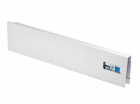 Боковина ящика InnoTech Atira, высота 70 мм, длина 350 мм, белый, левая, Art.9194408, Hettich