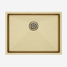 Мойка Paulmark  NEXT-580,580х440мм ,брашированное золото, в комплекте