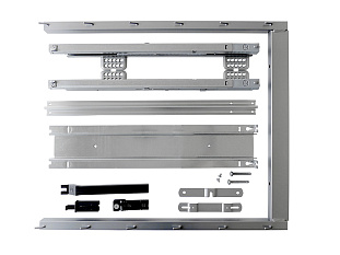 Комплект установочный Диспенса Джуниор Слим, высота 695-783 мм, 1 шт, титан, Art. 54550102, Kessebohmer