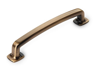 Ручка мебельная, скоба MONO RS424BAB.5/96, 96мм, брашированная старинная бронза, Boyard