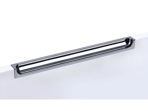 Ручка торцевая, врезная EVA RT020CP.1/000/200, 128 / 200 мм, хром, Boyard