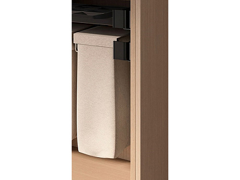 Конеро Комплект Мешок для белья на раме WхD 434-494x450, мешок узкий 1 шт, черный Art. 5496877021, Kessebohmer