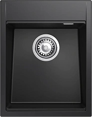 Мойка кухонная TESORO 405 1-чаш 400х510мм nero арт.TR-405 nero, Rivelato