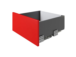 Комплект ящика  с прямыми боковинами СТАРТ push to open высокий, 167мм, графит, SB30GRPH.1/450, Boyard