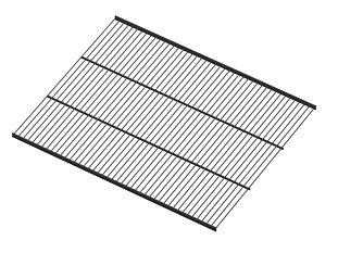 ARISTO Полка проволочная, серия 540, L=607, чёрный Art. WA0289.VP060.BK0PC.RA