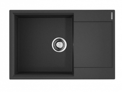 Мойка Omoikiri Daisen 78-LB-BL , 780х510х230мм, Artgranit/черный