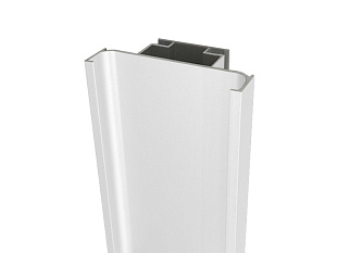 Ручка-профиль, Gola верт. срединный (просвет 34мм), 4,5 м, белый (для 16мм ДСП), Россия