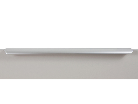 Ручка мебельная, торцевая MONTE RT110SC.1/000/800, 352х2 / 800 мм, сатиновый хром, Boyard