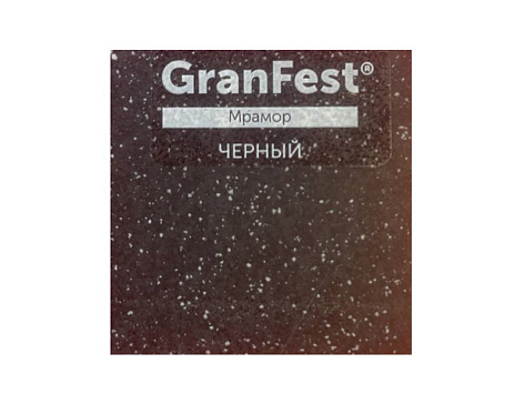 Смеситель высокий Granfest 1024, черный 308, искусственный камень