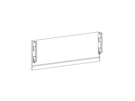 Передняя панель внутреннего короба AvanTech YOU INLAY, H187, KD18, KB1200, антрацит, Art. 9257583, Hettich