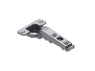 Петля STAR TRACK накладная 110*, изгиб 0 мм, 48AX clip-on , clip-on Art. 101831Y, Samet