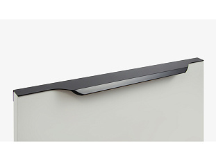 Ручка мебельная, торцевая TERA RT111BL.1/384/450, 384 / 450 мм, черный, Boyard