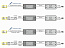 Светодиодная лента 120 диодов/м.п 2835 тепл. белый 12V, 9,6W/м.п., 1800-2160 Lm/m, IP20