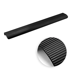 Ручка мебельная, торцевая TOUQUET, 2х225/550 мм, черный матовый, Бельгия