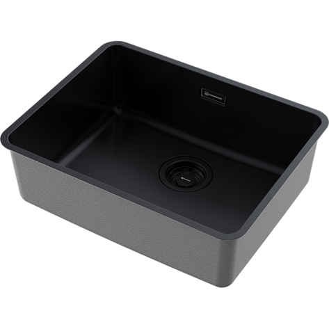 Мойка Omoikiri Omi 53-U/I-GB Ultra 530х415х180мм, выпуск 3 1/2, нерж.сталь/графит, в комплекте