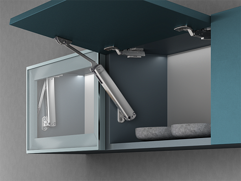 Механизм для фасада SLIM MECH модель D1 Art. 12427420008001, Samet