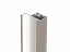 Ручка-профиль, фальш Gola вертикальный оконечный, 4,5 м, алюминий, серебро, LED с экраном (для 18мм ДСП), Италия