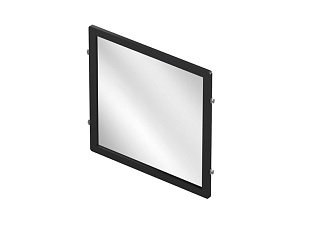 ARISTO Зеркало навесное дерево дерево темное/металлик L = 607, металлик Art. WD0446.VP060.MG0PC.RU