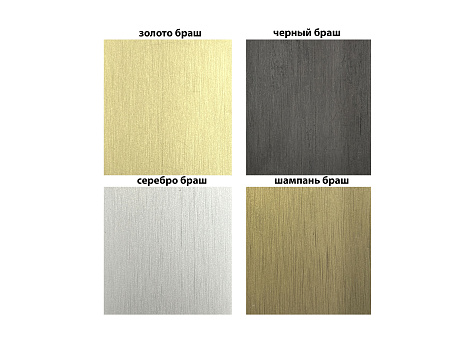 Ручка-профиль, Gola Premium C-образная, 4,2 м, черный брашированный, Россия