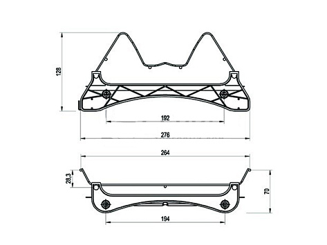 Сушилка для посуды V3 модуль 500, нержавеющая сталь, LID