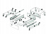 Комплект ящика InnoTech Atira 144х420 антрацит, с релингом, полн. выдв., Silent System, Art. 9234550, Hettich