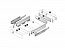 Комплект ящика InnoTech Atira 54х470 антрацит, полн. выдв., Silent System, Art. 9245477, Hettich