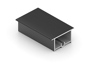 ARISTO Рамка средняя закрытая NOVA, черный матовый 2,7, NB0486.VP540.BKSPC.CJ/2