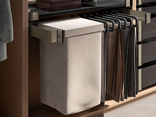 Конеро Комплект Мешок для белья на раме WхD 860-920x450, мешок широкий 1 шт; вешалки 6 шт, шампань Art. 5497969853, Kessebohmer